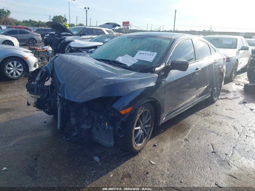 Vin: 19xfc2e50je026107, lot: 46536634, honda civic lx 20182