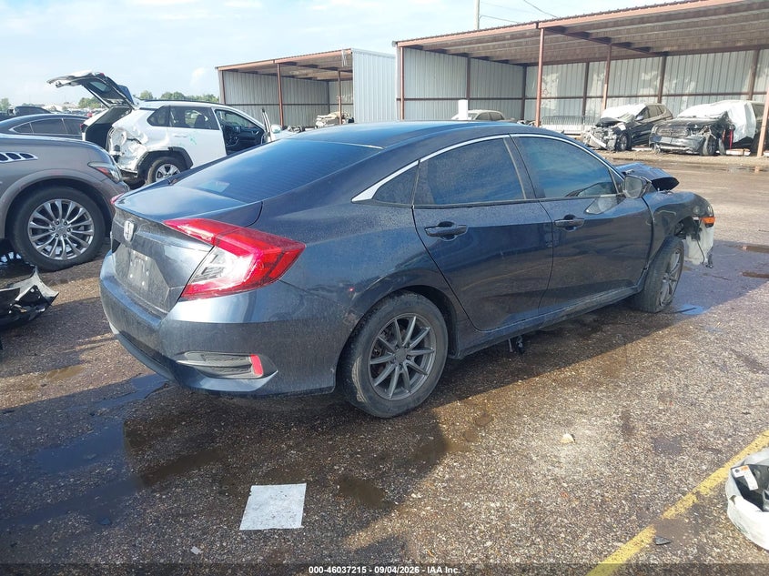 Vin: 19xfc2e50je026107, lot: 46536634, honda civic lx 20184