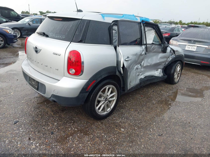 Vin: wmwzb3c50gwr48655, lot: 46536642, mini countryman cooper 20164
