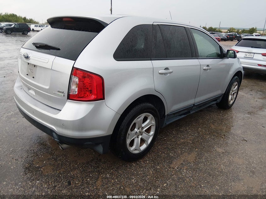 Vin: 2fmdk3j91dbb64495, lot: 46536647, ford edge sel 20134