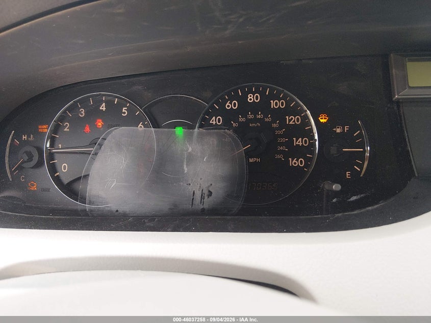 TOYOTA AVALON 2005 VIN 4T1BK36BX5U038747