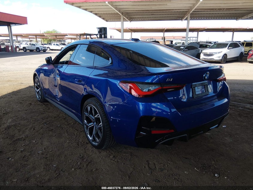 Vin: wby33aw07pfp83163, lot: 46536696, bmw i4 m50 20233