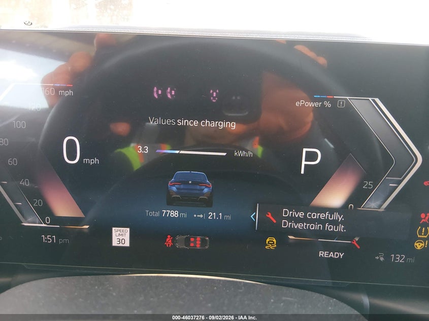 BMW I4 2023 VIN WBY33AW07PFP83163