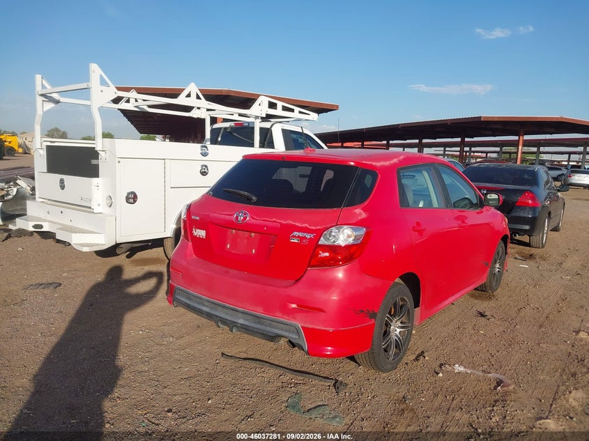 TOYOTA MATRIX 2009 VIN 2T1KE40E89C029911