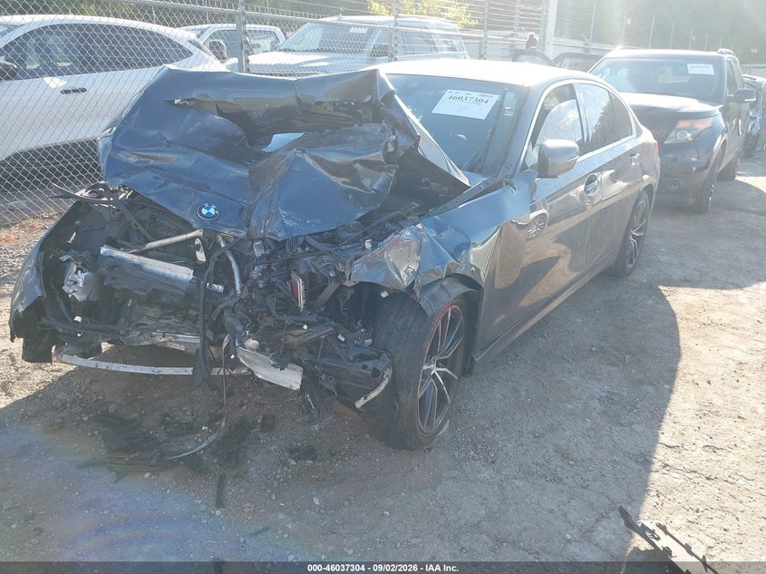Vin: 3mw5r7j09m8b64424, lot: 46536723, bmw 330i xdrive 20212