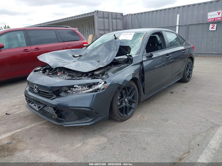 Vin: 2hgfe2f52rh526067, lot: 46536725, honda civic sport 20242