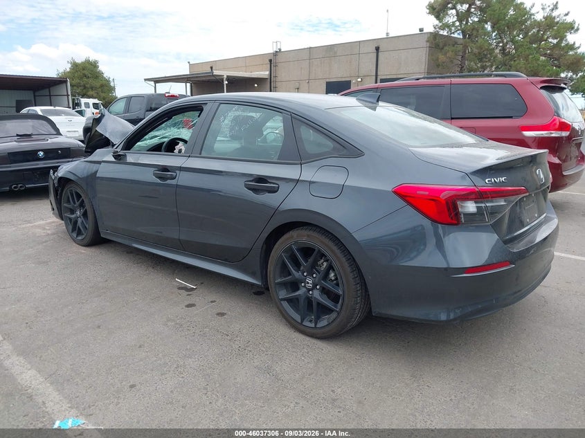 Vin: 2hgfe2f52rh526067, lot: 46536725, honda civic sport 20243