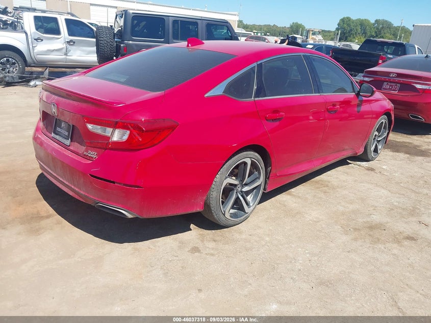 Vin: 1hgcv2f35ja045282, lot: 46536737, honda accord sport 2.0t 20184
