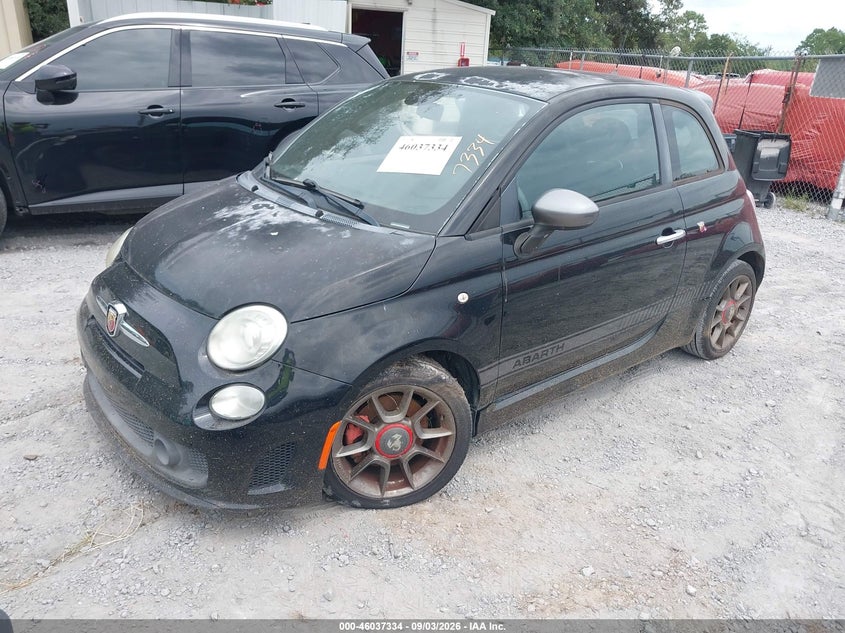 Vin: 3c3cfffh3dt745852, lot: 46536753, fiat 500 abarth 20132