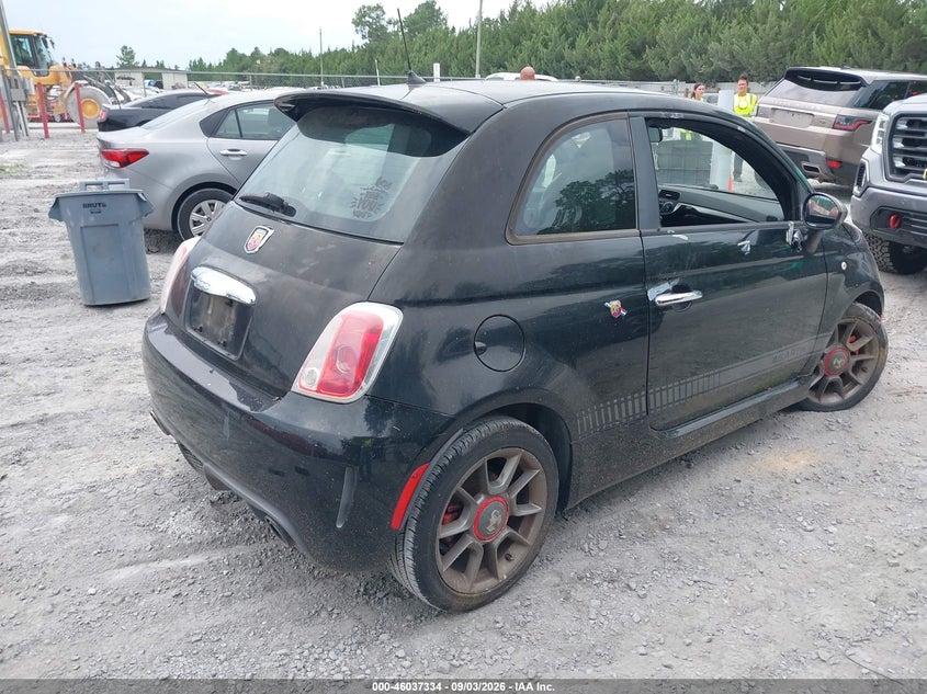 Vin: 3c3cfffh3dt745852, lot: 46536753, fiat 500 abarth 20134