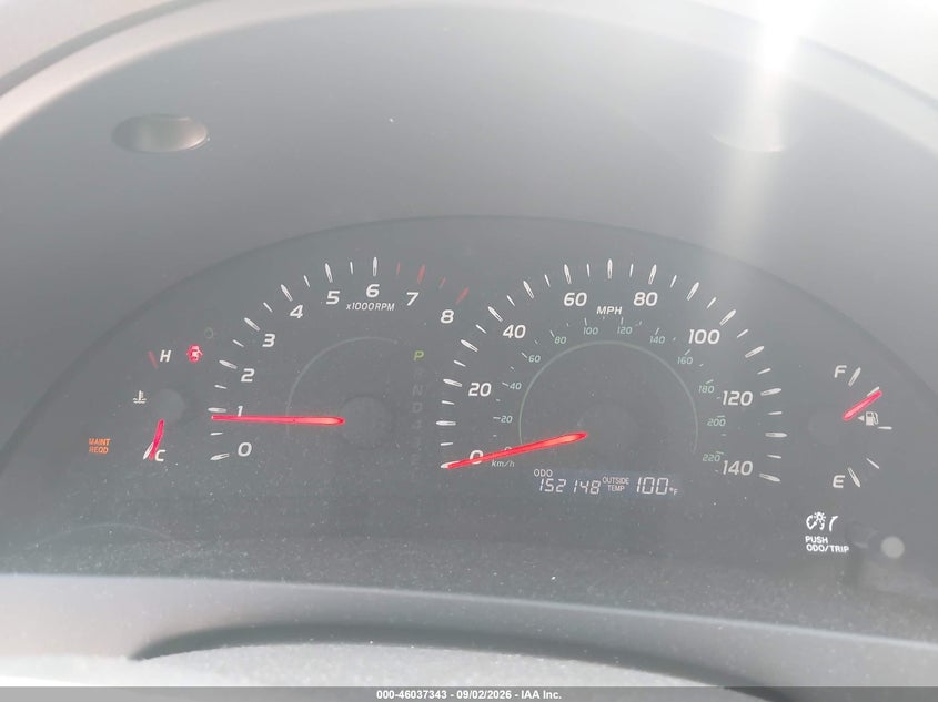 2009 TOYOTA CAMRY auction photo 7