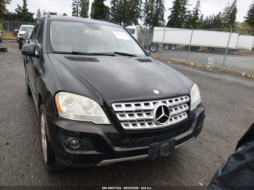 MERCEDES-BENZ ML 350 2011 VIN 4JGBB8GB5BA689826