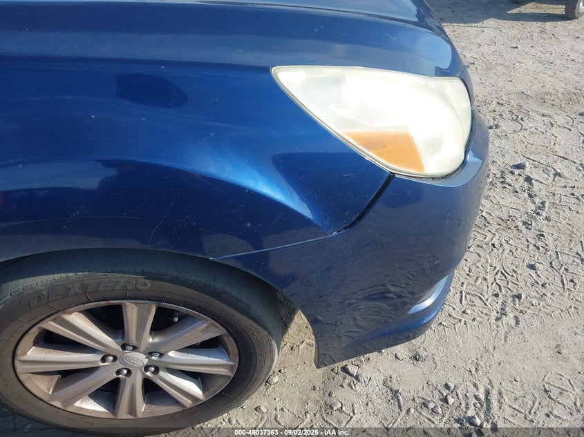 SUBARU LEGACY 2010 VIN 4S3BMAD64A1245638