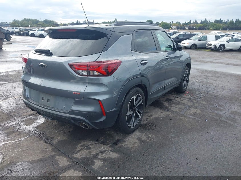 Vin: kl79mtsl8mb124657, lot: 46536807, chevrolet trailblazer fwd rs 20214