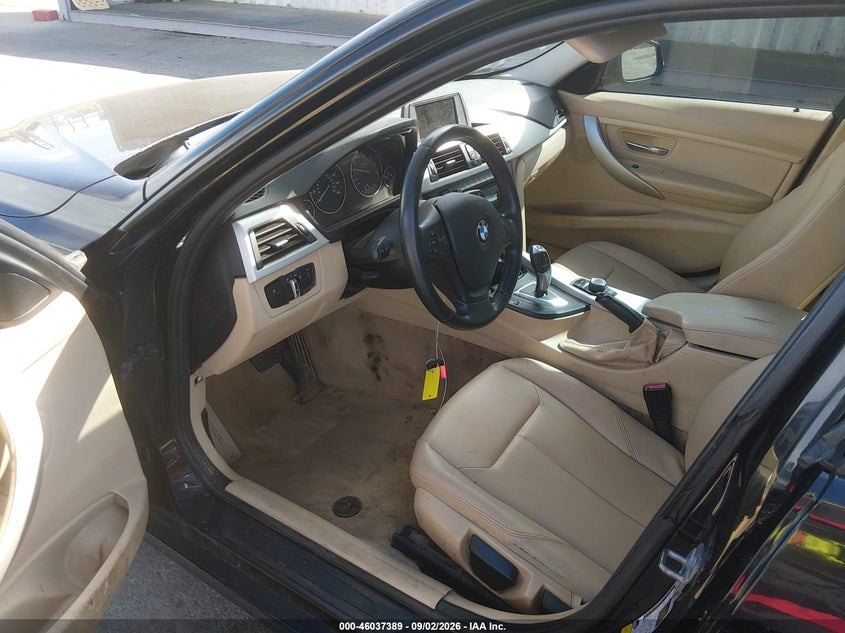 2014 BMW 3ER SEDAN 2.0L I-4 DI, DOHC, VVT, TURBO, PREMIUM , 180HP
