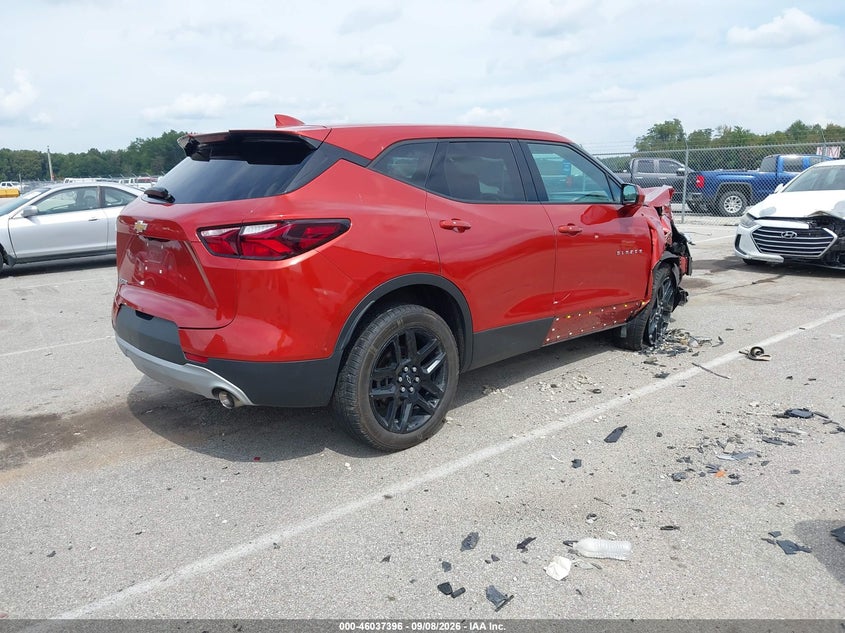 Vin: 3gnkbcr49ms580588, lot: 46536815, chevrolet blazer fwd 2lt 20214
