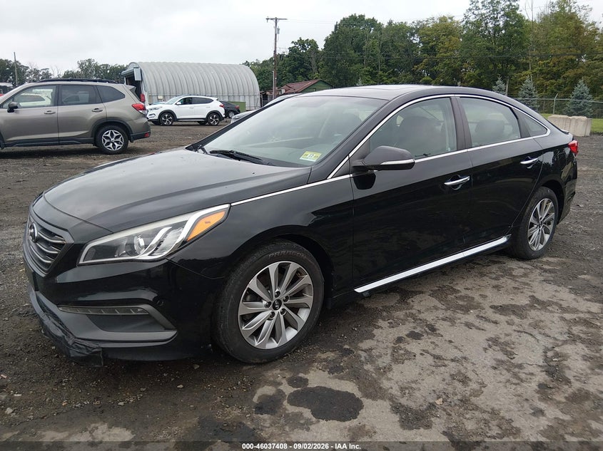2017 HYUNDAI SONATA auction photo 2