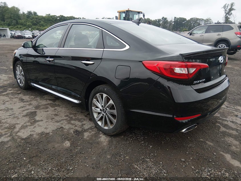 2017 HYUNDAI SONATA auction photo 3