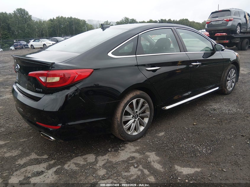 2017 HYUNDAI SONATA auction photo 4
