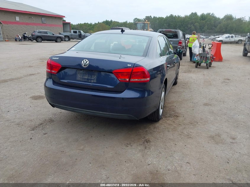 VOLKSWAGEN PASSAT 2014 VIN 1VWBP7A32EC005922