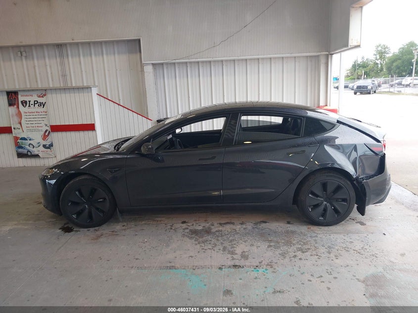 TESLA MODEL 3 2025 VIN 5YJ3E1EA2SF889071