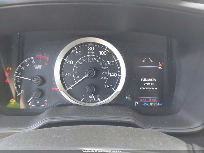 2020 TOYOTA COROLLA auction photo 7