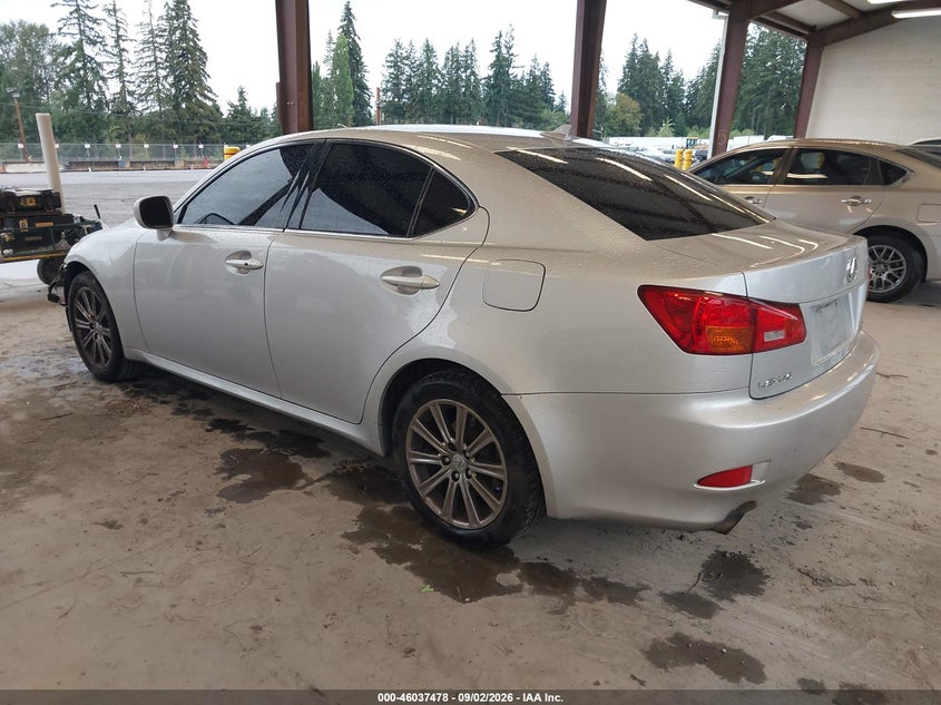 LEXUS IS 2007 VIN JTHCK262372009347