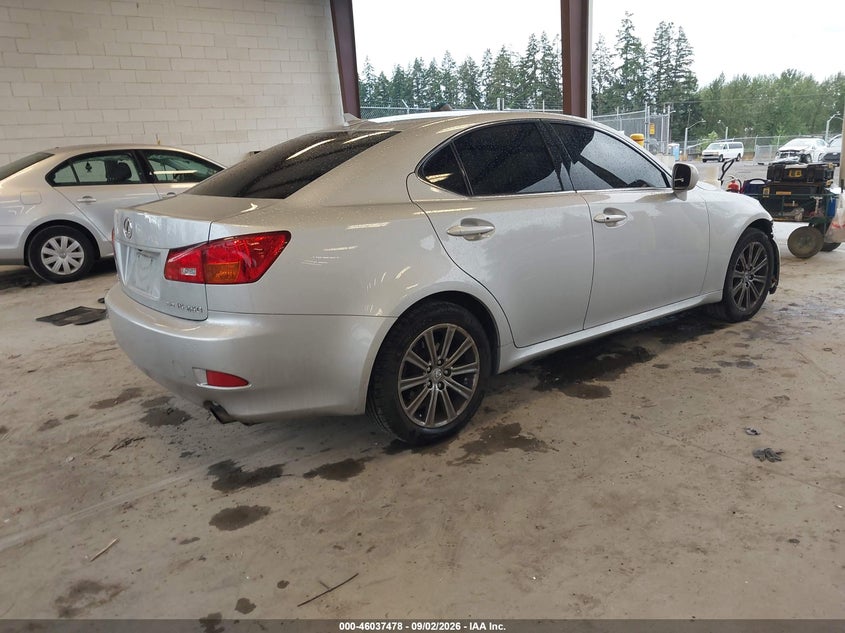 LEXUS IS 2007 VIN JTHCK262372009347