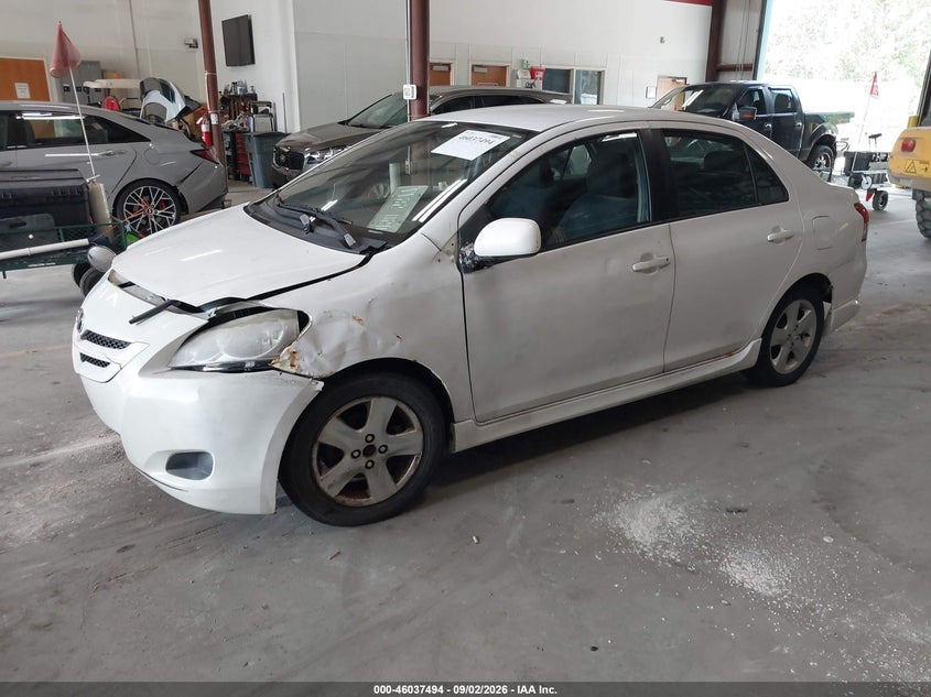 TOYOTA YARIS 2007 VIN JTDBT923671148895