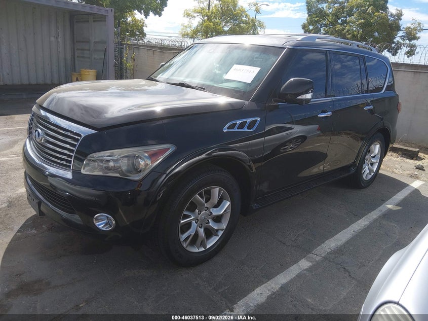 2013 INFINITI QX56 auction photo 2