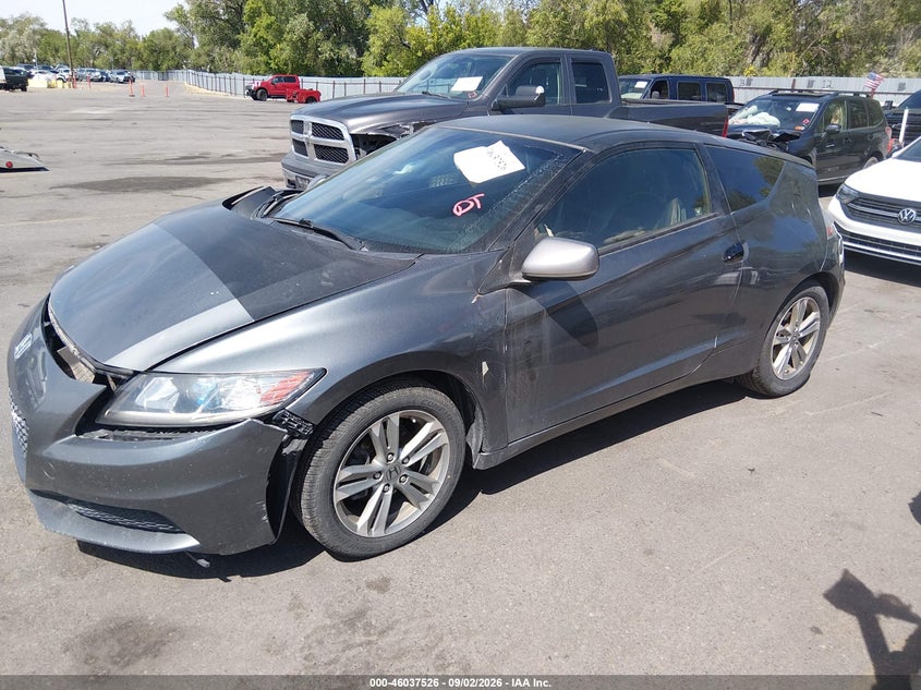 Vin: jhmzf1c69ds001880, lot: 46536945, honda cr-z ex 20132
