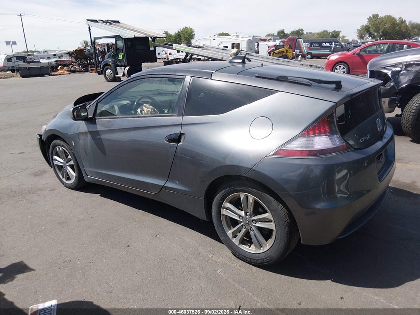 Vin: jhmzf1c69ds001880, lot: 46536945, honda cr-z ex 20133