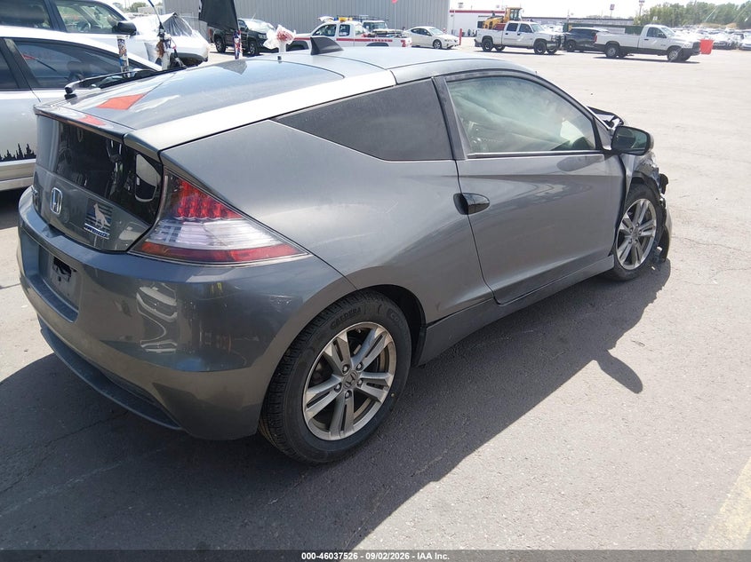 Vin: jhmzf1c69ds001880, lot: 46536945, honda cr-z ex 20134
