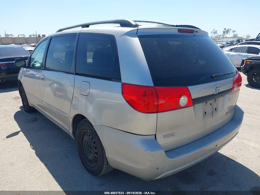 Vin: 5tdkk4cc4as312692, lot: 46536952, toyota sienna ce 20103