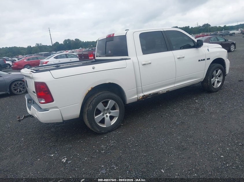 DODGE RAM 1500 2009 VIN 1D3HV13T29J515953