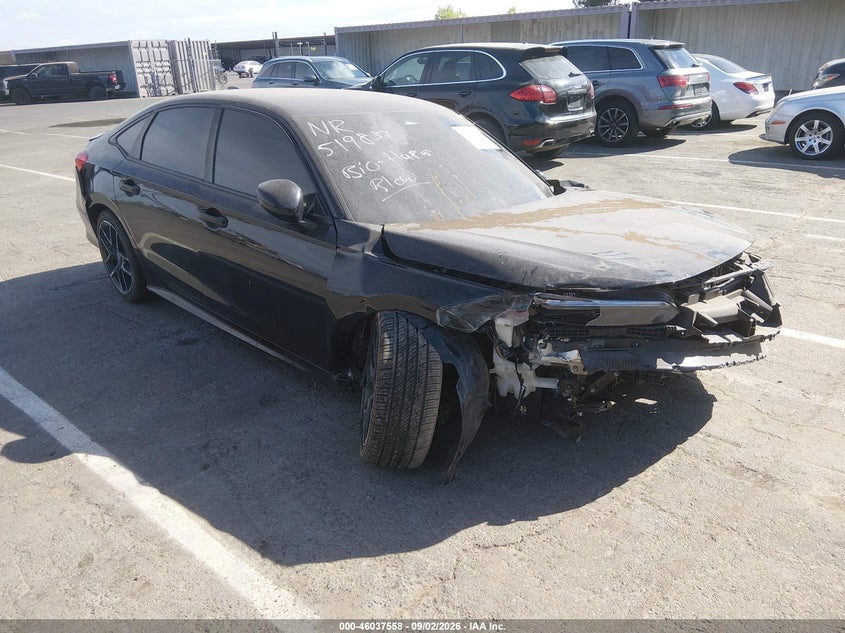 Vin: 2hgfe2f51rh519837, lot: 46536977, honda civic sport 2024 img_1