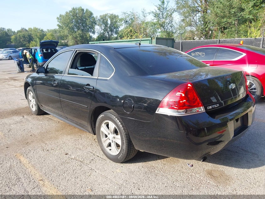 Vin: 2g1wf5e3xd1265729, lot: 46536980, chevrolet impala ls 20133
