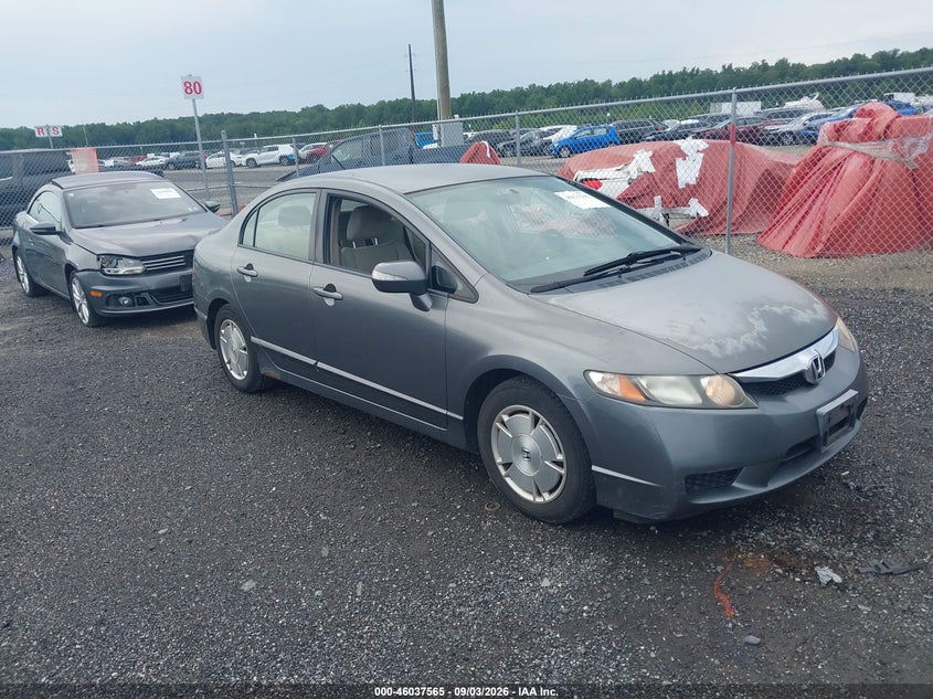 2009 HONDA CIVIC HYBRID auction photo 1