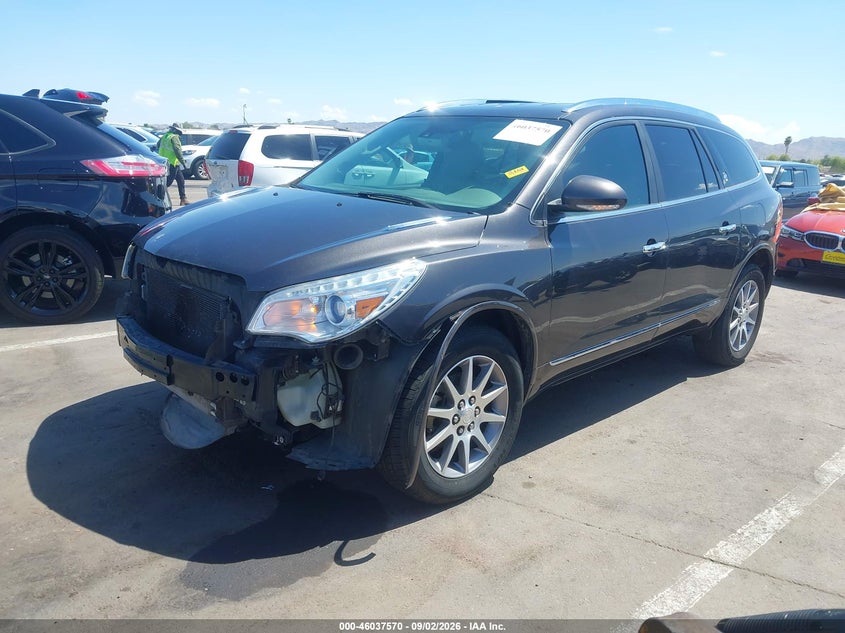 Vin: 5gakrbkd9ej147737, lot: 46536989, buick enclave leather 20142