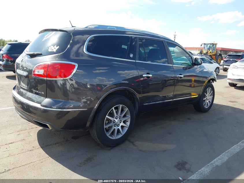 Vin: 5gakrbkd9ej147737, lot: 46536989, buick enclave leather 20144