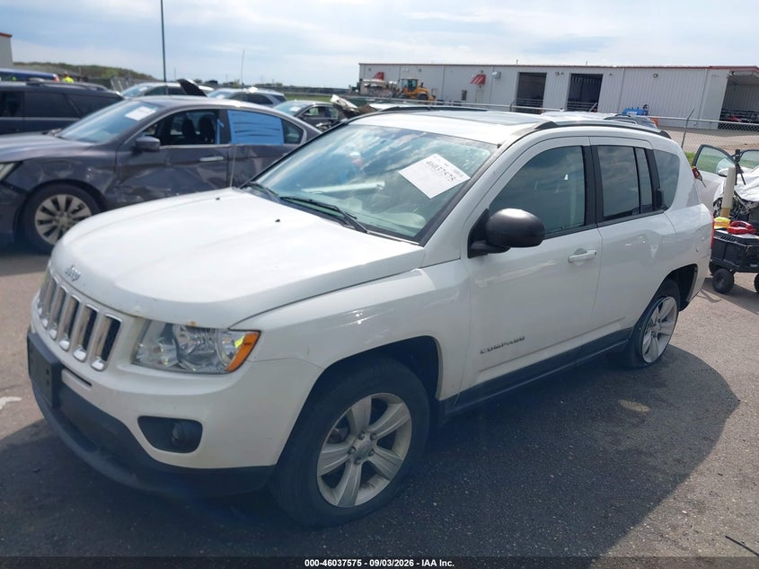 2011 JEEP COMPASS SPORT UTILITY VEHICLE 2.4L I-4 DOHC, VVT, REGULAR , 172HP