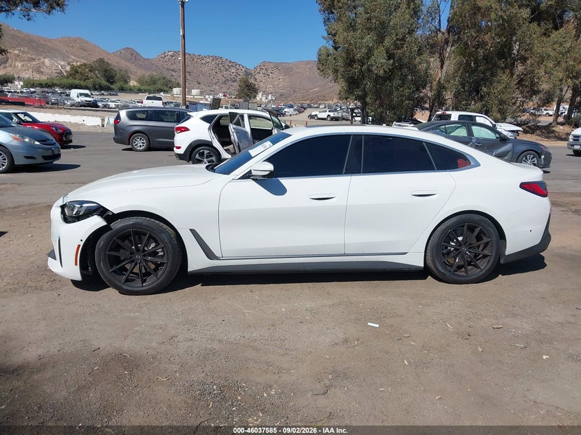 BMW I4 GRAN COUPE 2025 VIN WBY23HD09SFV56024