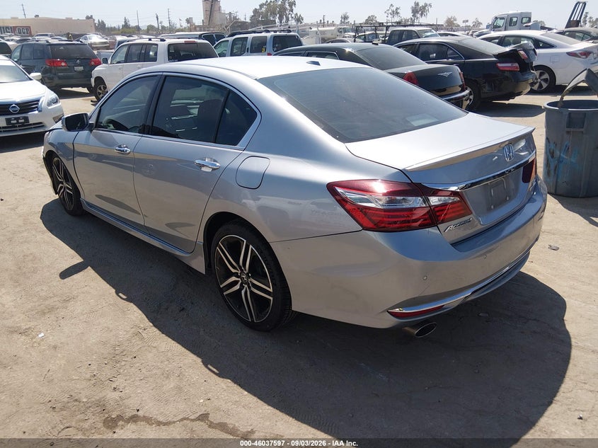 Vin: 1hgcr3f94ga021725, lot: 46537016, honda accord touring 20163