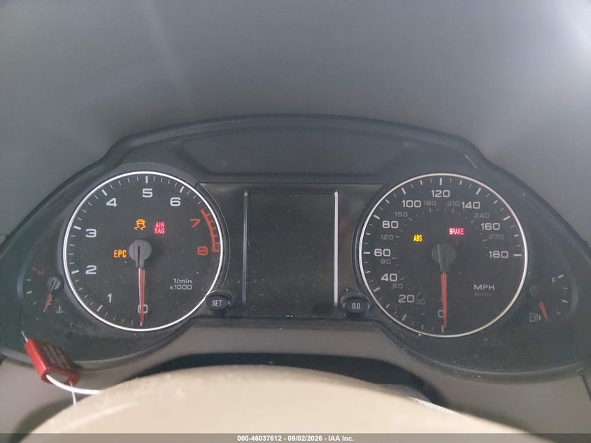 AUDI Q5 2011 VIN WA1DKBFP0BA068768