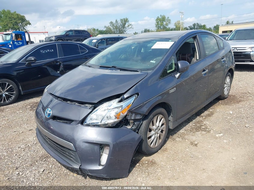 TOYOTA PRIUS PLUG-IN 2013 VIN JTDKN3DP2D3045402