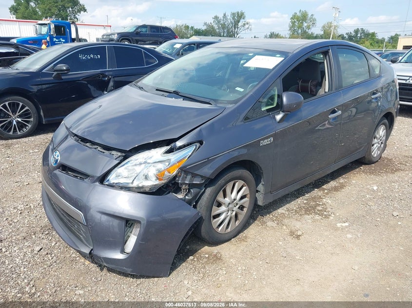 TOYOTA PRIUS PLUG-IN 2013 VIN JTDKN3DP2D3045402
