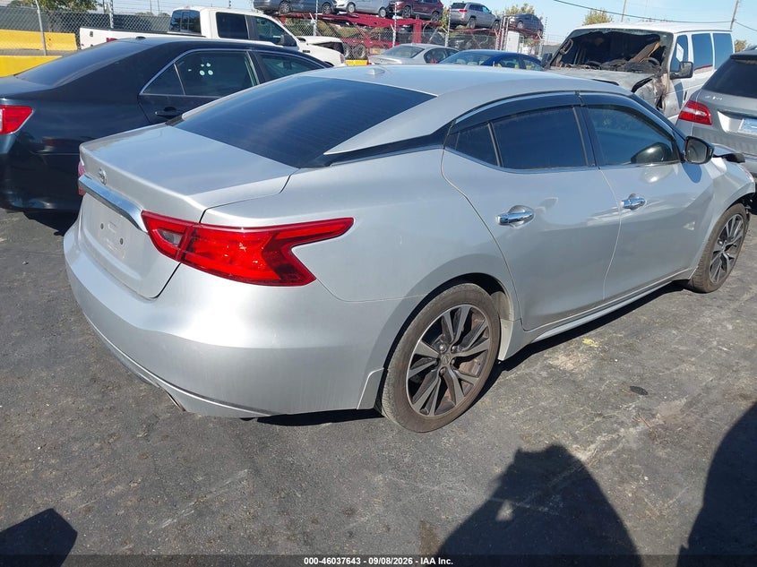 Vin: 1n4aa6ap7jc389502, lot: 46537062, nissan maxima 3.5 s 20184