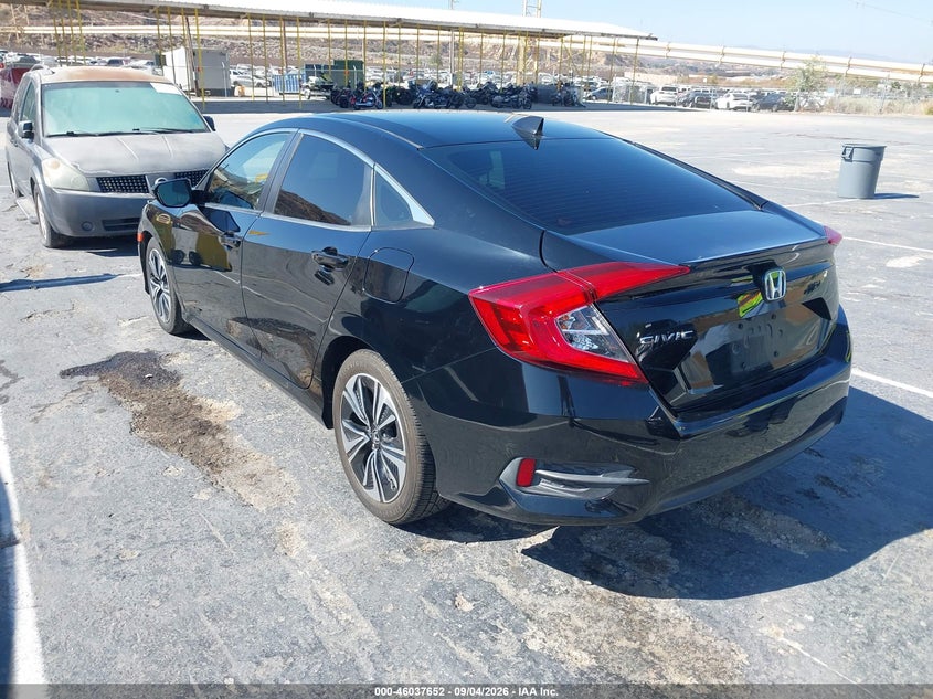 Vin: jhmfc1f79jx016488, lot: 46537071, honda civic ex-l 20183