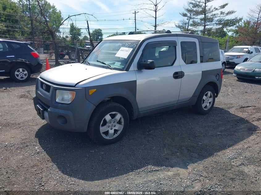 HONDA ELEMENT 2004 VIN 5J6YH28574L017433