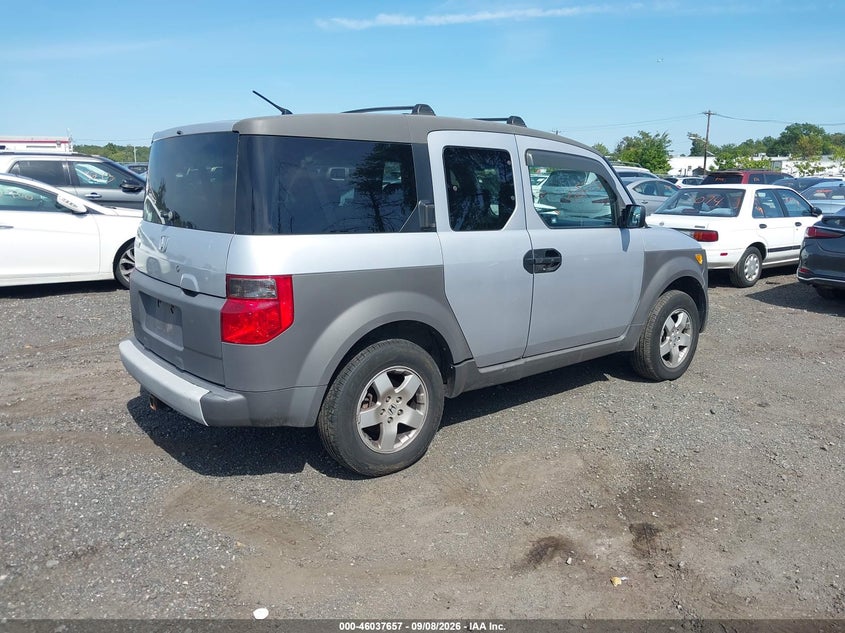 HONDA ELEMENT 2004 VIN 5J6YH28574L017433